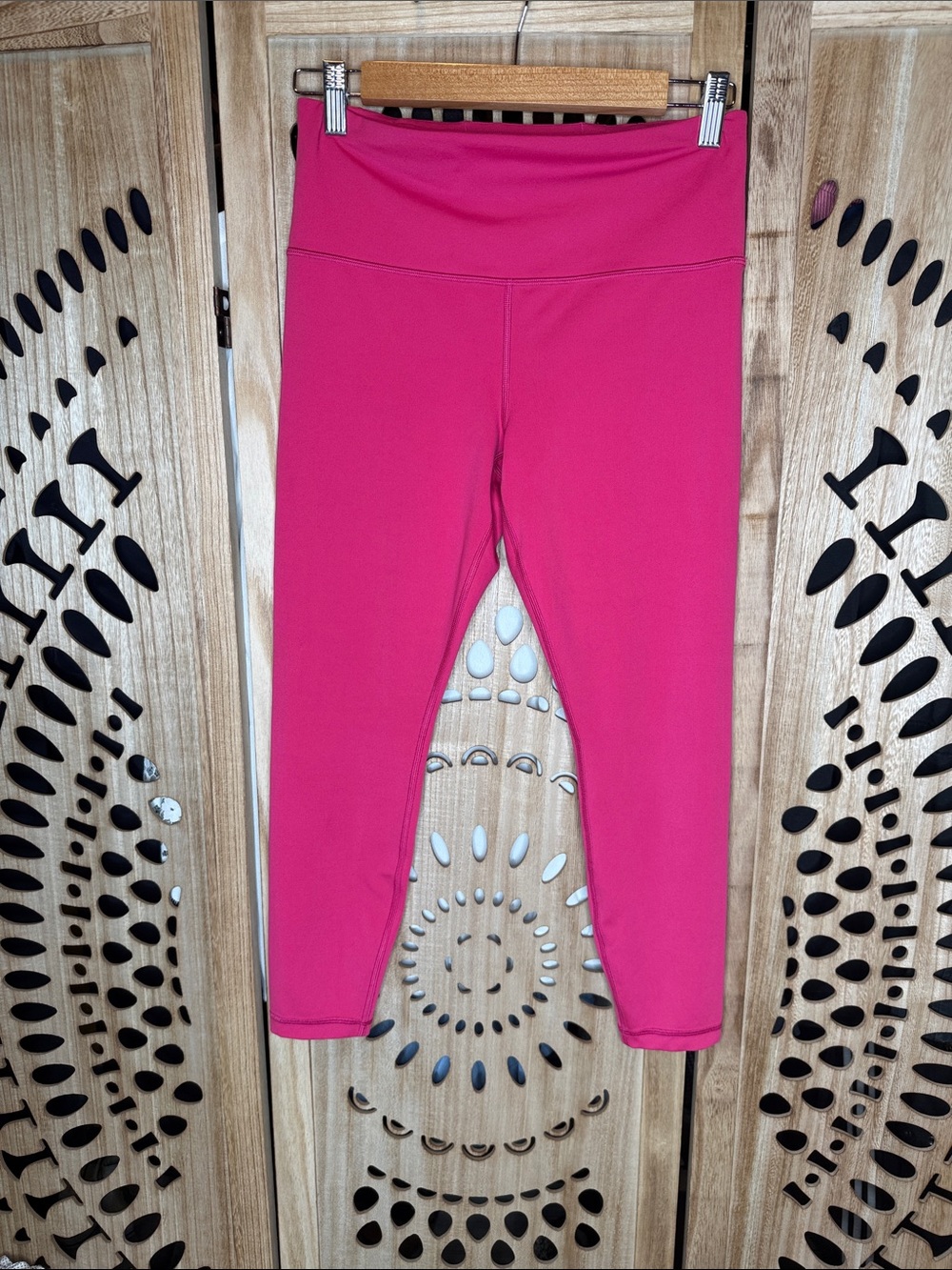 Athleta Fuchsia High-Waist Performance Leggings